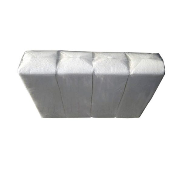 Χαρτοπετσέτα 33x33cm Εστιατορίου σε Λευκή Απόχρωση 350τμχ/Κιβ