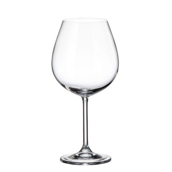 Ποτήρι Κρασιού απο Κρυσταλλίνη 650ml Colibri Burgunder Crystal Bohemia