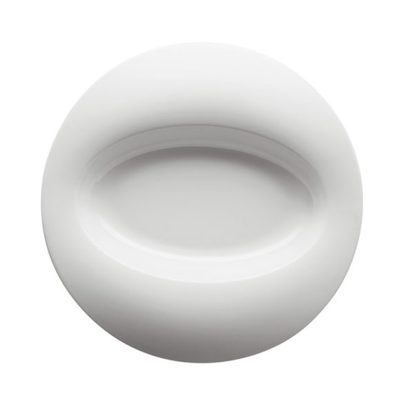 Πιάτο Ριζότο 27cm Πορσελάνη Λευκό Orbe Riso