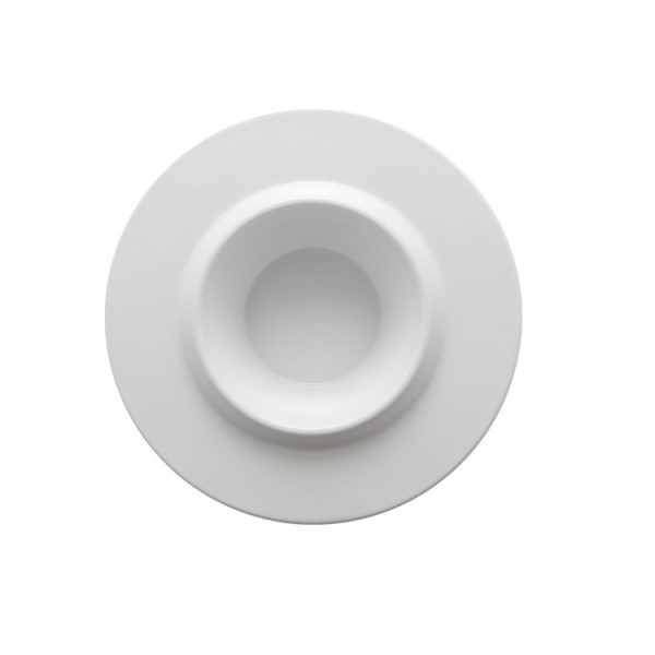 Πιάτο Βαθύ 24cm Πορσελάνη Λευκό Orbe Boonie