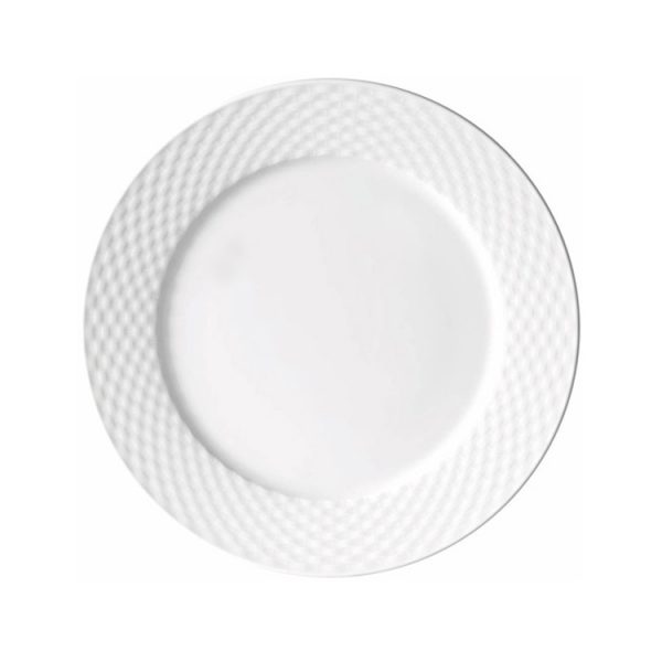 Πιάτο Ρηχό 27cm Λευκό Semeli MD1292