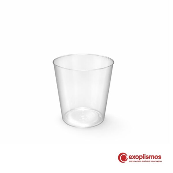 Ποτήρι Πλαστικό 40ml Σφηνάκι 40τμχ Διάφανο