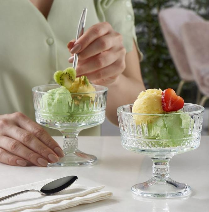 Ποτήρι Παγωτού 250ml Γυάλινο ELYSIA Pasabahce