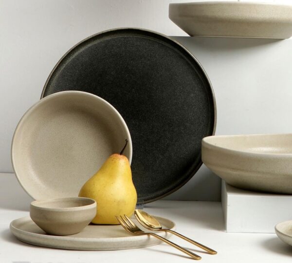 Πιάτο Βαθύ Noah Beige Nordic - Image 3