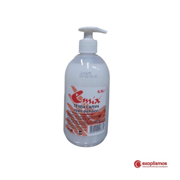 Υγρό Κρεμοσάπουνο Emix 500ml Λευκό