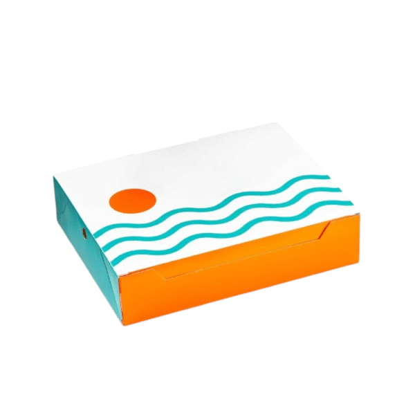 Θήκη Χάρτινη Κρέπα/Βάφλα 22×18×5εκ. Summer 25τμχ.