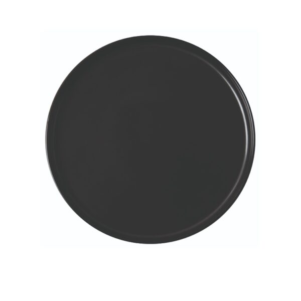Πιάτο Επίπεδο Πορσελάνη Μαύρο Flat