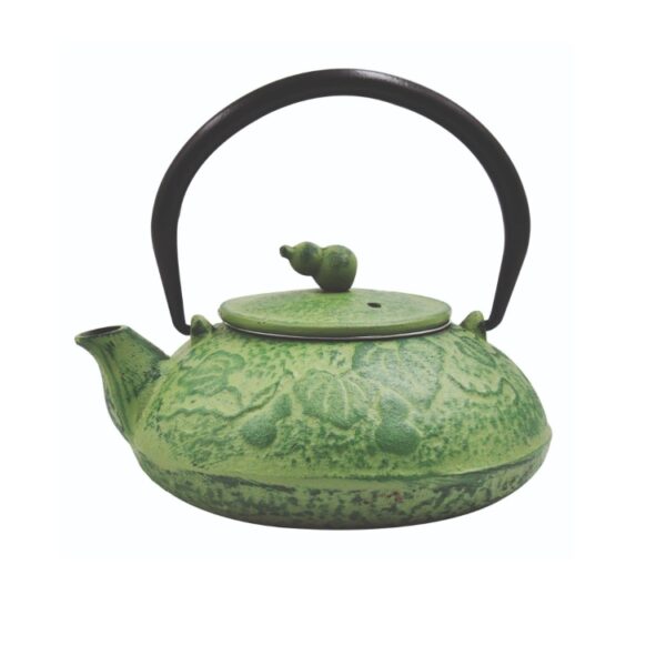 Τσαγιέρα Μαντεμένια 450ml 15xΥ9εκ. Πράσινη