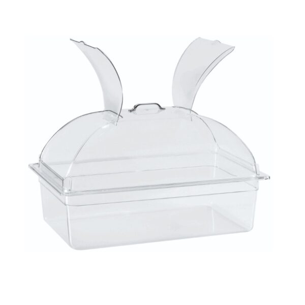 Καπάκι Βιτρίνας GN 1/1 53×32,5εκ. Με 2 Πόρτες PC