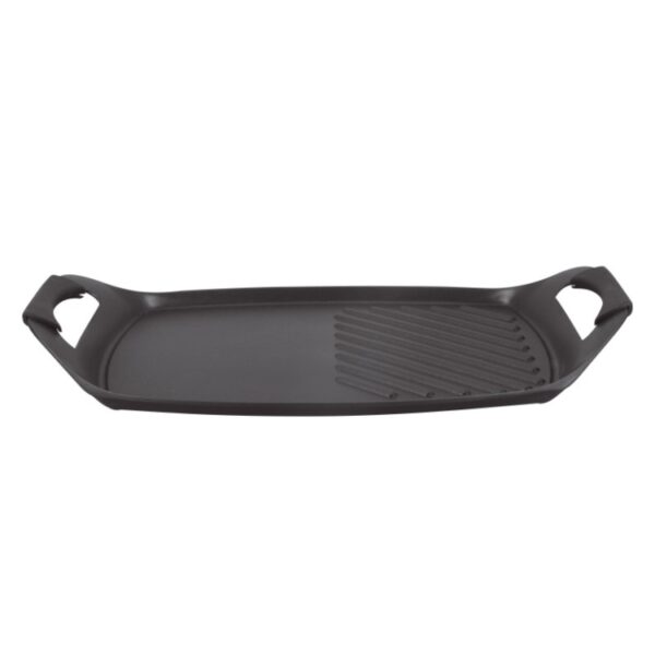 Πλάκα Ψησίματος Grill 44x29xΥ2εκ. Επαγωγική Αντικολλητική Αλουμινίου Με Λαβές