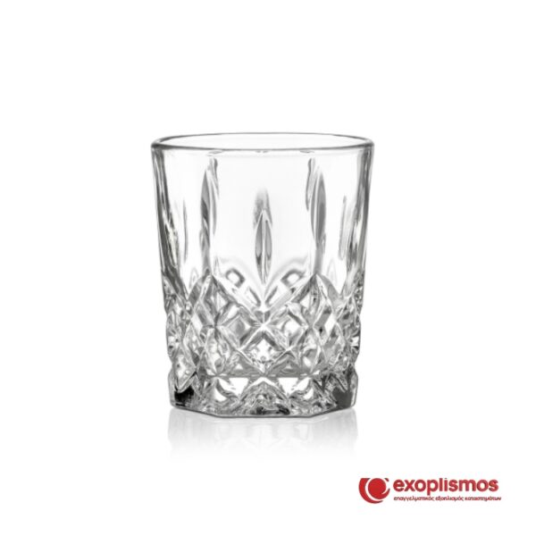 Ποτήρι Χαμηλό 300ml Δ8,4xY10εκ. Diamante Γυάλινο