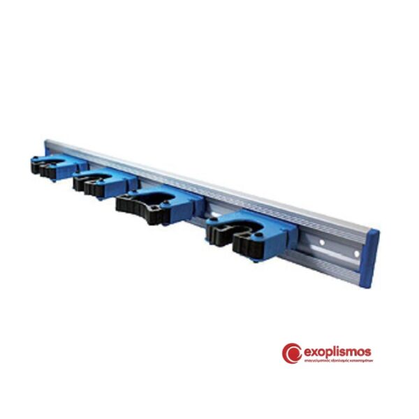 Κρεμάστρα 4 Θέσεων Μ50xΥ4,5εκ. Για Σκούπες Και Κοντάρια