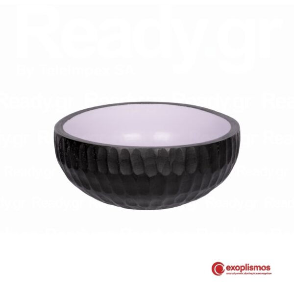 Μπολ Βαθύ 26,3xΥ11εκ. Ξύλο Μάνγκο Με Επένδυση Ρητίνης