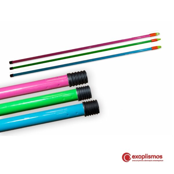 Κοντάρι Μεταλλικό Υ130εκ. Black Power