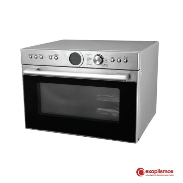 Φούρνος Μικροκυμάτων 34LT 49,8x54,9xΥ37,6εκ. 900W Inox Karamco