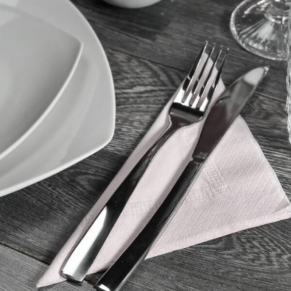 Χαρτοπετσέτα Πολυτελείας 33x33εκ. Λευκή 2Φ 24Πακ x 100τμχ.