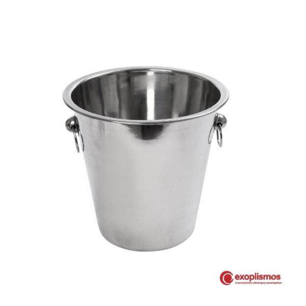 Σαμπανιέρα Δ22xΥ22εκ. Inox