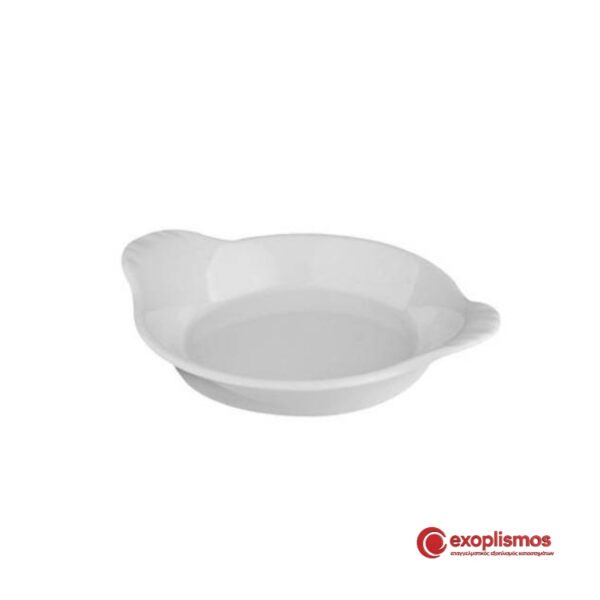 Ραβιέρα Πορσελάνης 21,5εκ. Ameryka Στρόγγυλη Λευκή