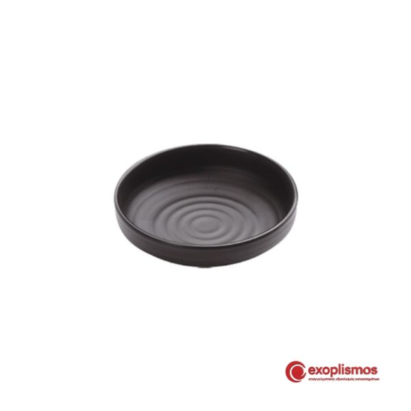 Μπολ Μελαμίνης 11,7xΥ3εκ. Μαύρο Ματ