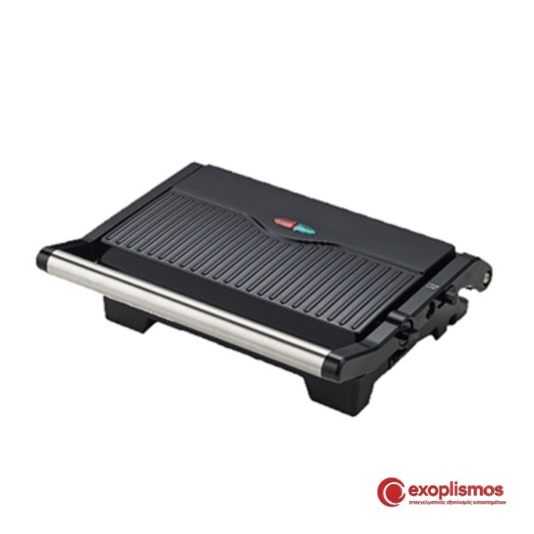 Τοστιέρα Panini Ηλεκτρική 1000w 23x14xΥ7εκ. Αντικολλητική Σχάρα