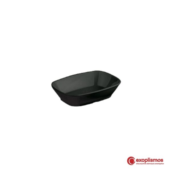 Μπολάκι 12x9xΥ3εκ. Πλαστικό PC Μαύρο