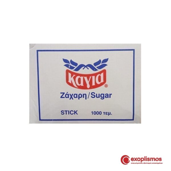 Ζάχαρη ΚΑΓΙΑ Stick Μερίδα Λευκή 5gr 1000τμχ